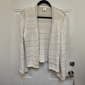 Cotton Max Studio Ivory Knit Sweater